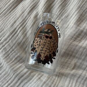 Taylor Swift Glass Cup